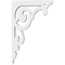 Ekena Millwork Hurley Architectural Grade PVC Bracket, 5/8"W X 4 1/2"D X 7"H BKTP01X04X07HU - alternate 3
